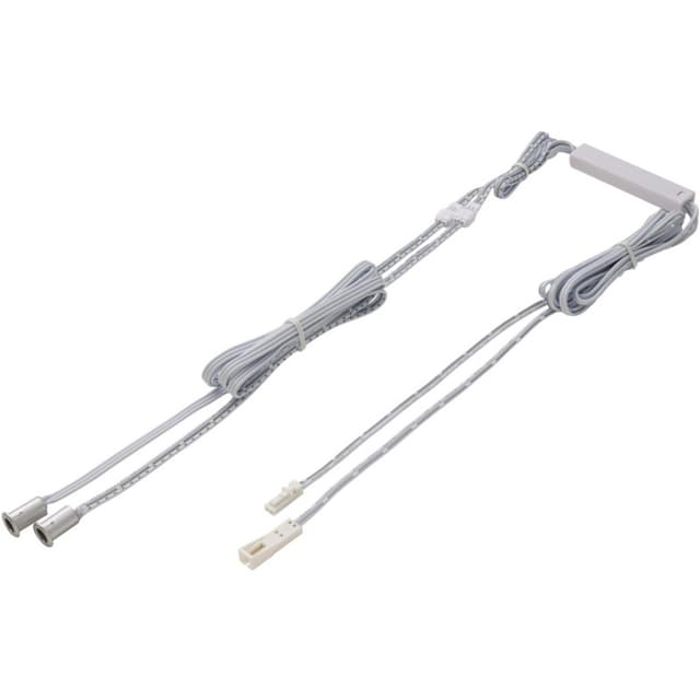 PowerSync Wired Double Door Sensor, Nickel