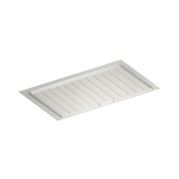 WHT RIGID VANITY DRIP TRAY 33 /36 CAB, SBVDT-3336-11-12