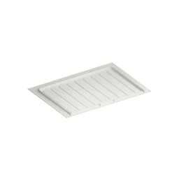 27"-30" Undersink Vanity Drip Tray, White