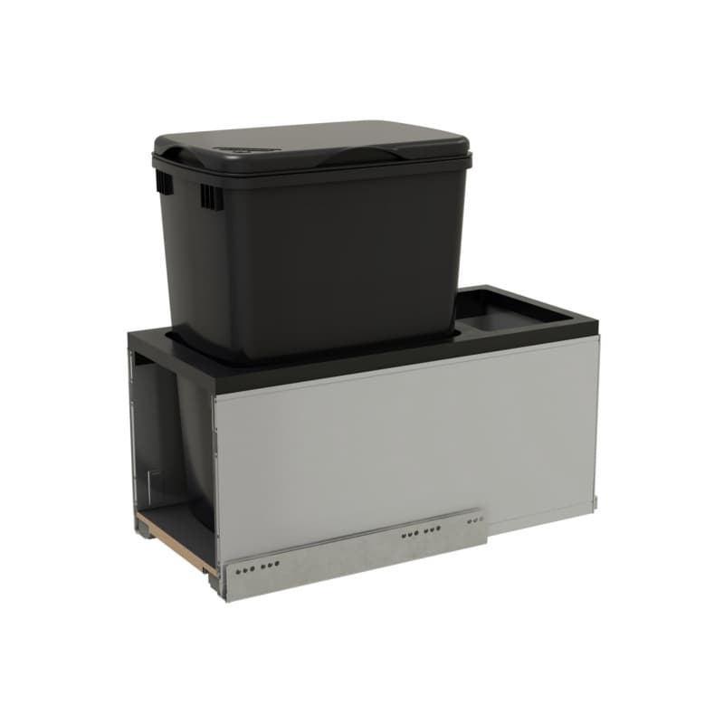 32QT SGL SST LGRABX BLK INSERT FL B12, 5LB-1232SSBL-118
