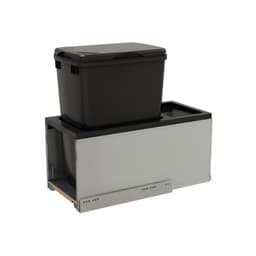 32QT SGL SST LGRABX BLK INSERT FL B12, 5LB-1232SSBL-118