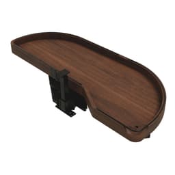 15" One-Tier Craftsman Collection Girasolo with Soft-Close/Black Accents for Right Opening/Blind Right Corner Cabinet, Dark Brown
