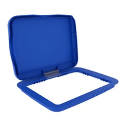 35/50 QT Waste Container Lid, Blue
