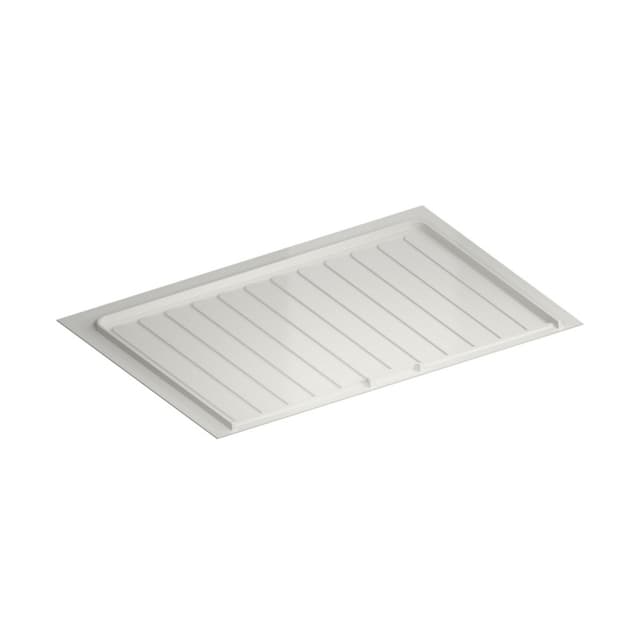 33"-36" Polystyrene Sink Base Drip Tray, White