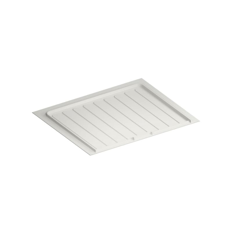 27"-30" Thermoplastic Sink Base Drip Tray, White