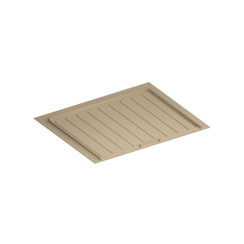 27"-30" Thermoplastic Sink Base Drip Tray, Almond