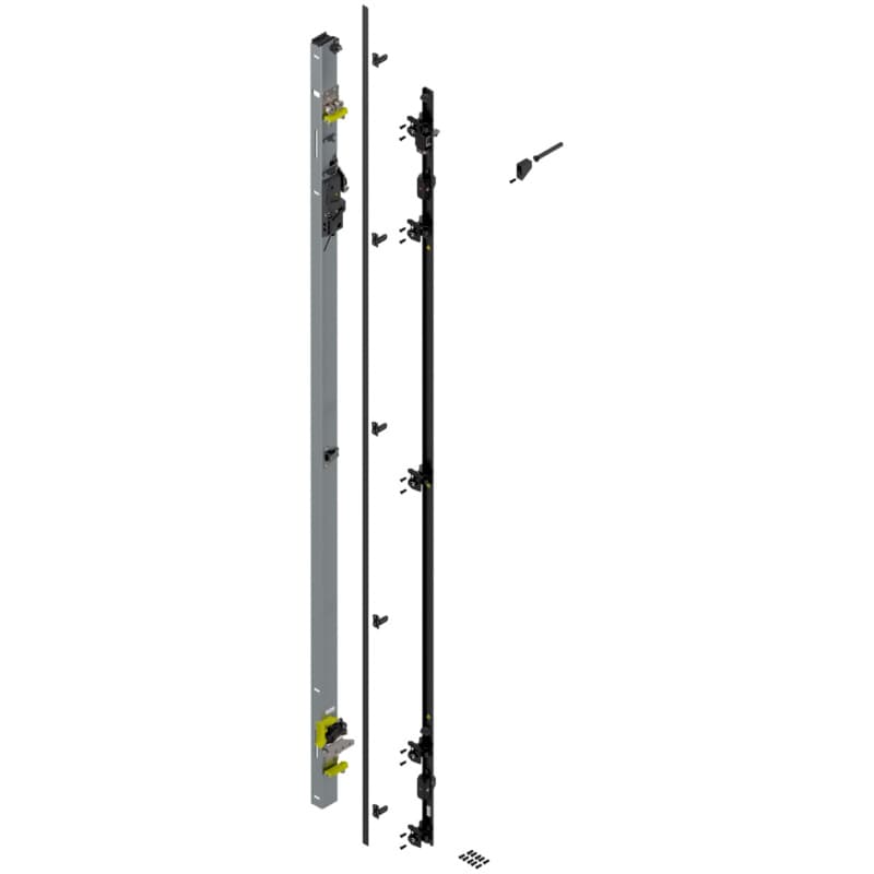 Revego Uno Hinge Bracket Set for Pocket Height 2107-2256mm, Left, Zinc-Coated