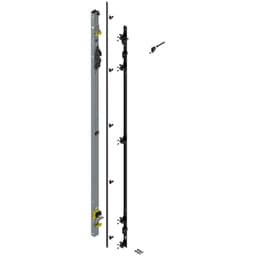 Revego Uno Hinge Bracket Set for Pocket Height 2107-2256mm, Left, Zinc-Coated
