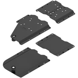 Revego Duo Right Pocket Connector Set for Worktop-Mounted Cabinet, Black