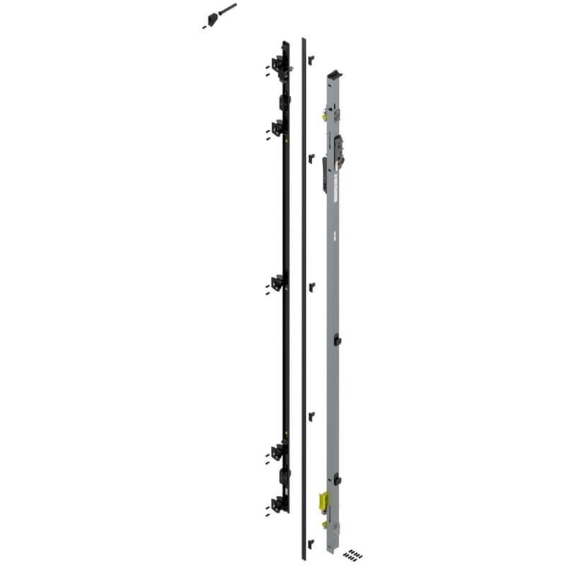 Revego Uno Hinge Bracket Set for Pocket Height 2107 - 2256mm, Right, Zinc-Coated