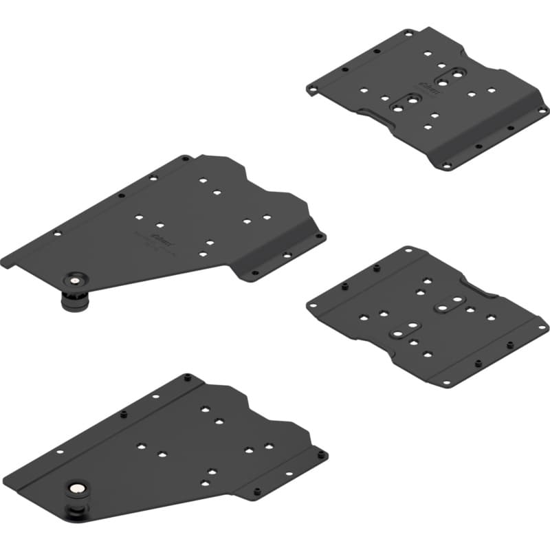 REVEGO duo Left Hand Pocket Connector Set, Black, 18mm - 19mm Thickness