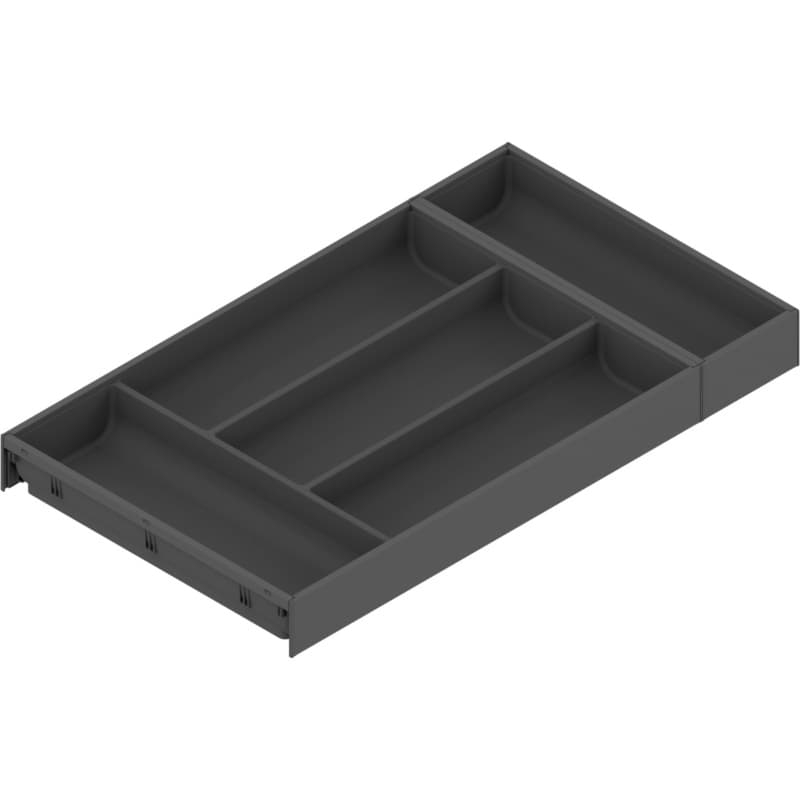 Ambia-Line Flatware Insert for Drawer, M-Height 2", Orion Gray, 22