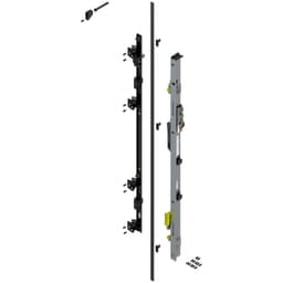 Revego Uno Hinge Bracket Set for Pocket Height 1142 - 1356mm, Right, Zinc-Coated