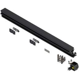 41-39/64" Revego Duo Track Set, Right, Black