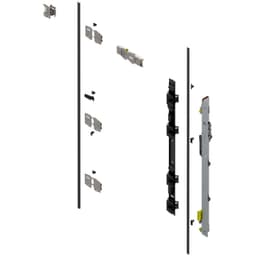 Revego Duo Hinge Bracket Set for Pocket Height 1142 - 1356mm, Right, Zinc-Coated