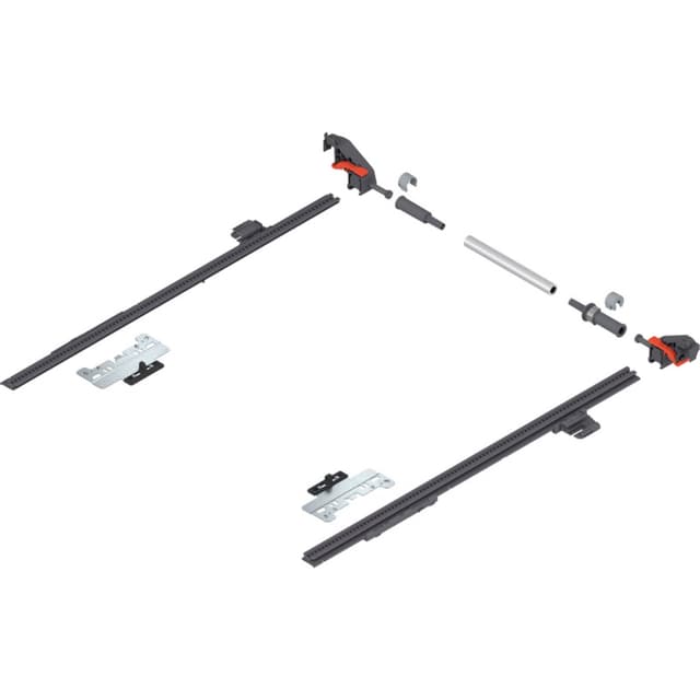 Merivobox Lateral Stabilizer Set, Dust Gray, 15-3/4"