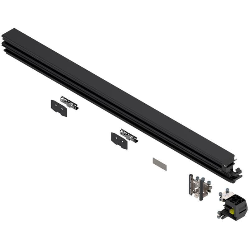 47-33/64" Revego Duo Track Set, Right, Black
