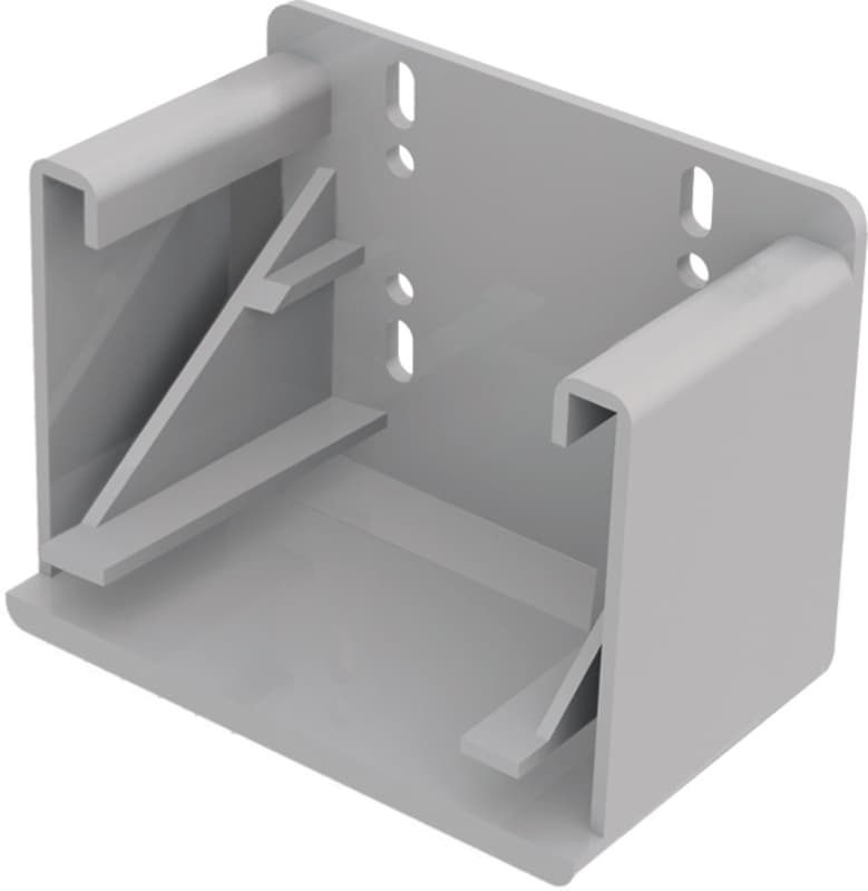 Tandem Plus Rear Socket for 9" Slides, Screw-On, Depths 11-5/32" to 11-25/32