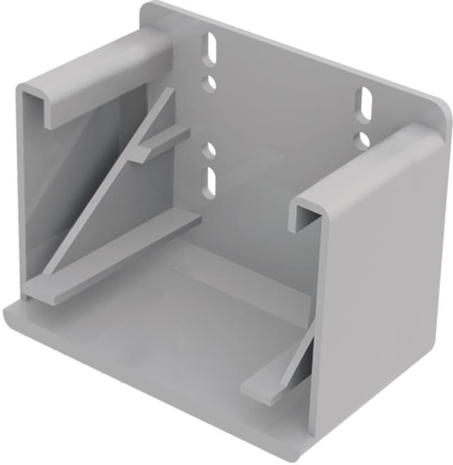 Tandem Plus Rear Socket for 9" Slides, Screw-On, Depths 11-5/32" to 11-25/32