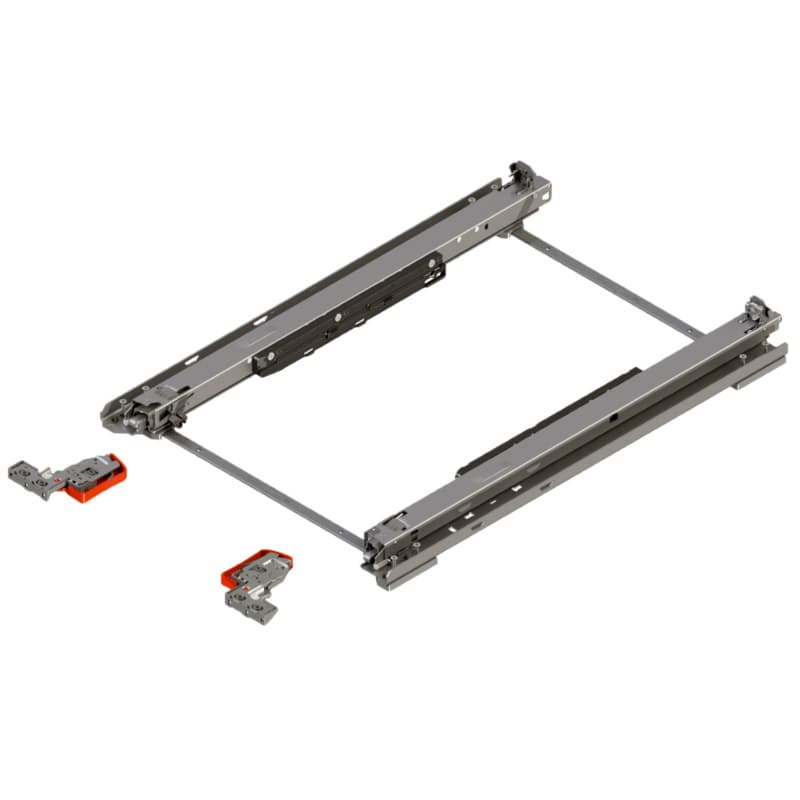 Movento Waste/Recycle Drawer Set for Tip-on Blumotion for 12" minimum opening width