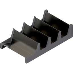 Ambia-Line Spice Tray, 3-5/16", Brushed Stainless Steel, 14