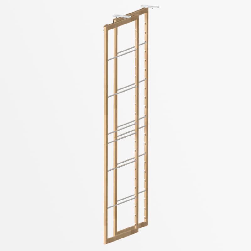 2-24 FRAMES BAMBOO NAT COMP PER SET, DRY-2F-24NB