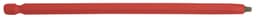 #2 x 6" Square Drive Power Bit (10/Box)