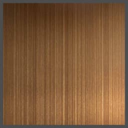 300 Series Phenolic Laminate 305 Antique Brushed Brass Dark, 0.044" Thick, 2' x 8'