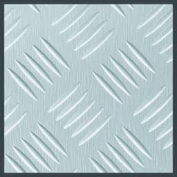 200 Series HPL Metal Laminate 216 Footplate Aluminum, 4' x 8'