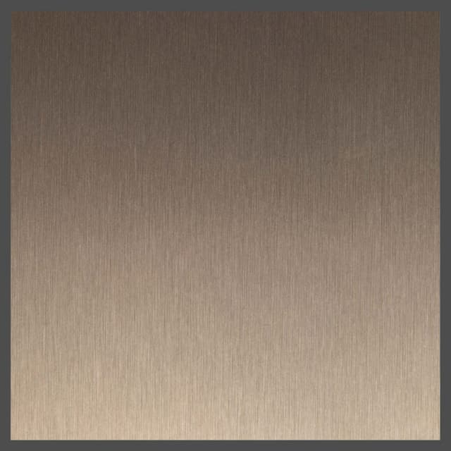 Chemetal Metal Laminate, 722 Brushed Light Bronze Aluminum