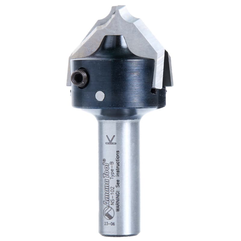 1-9/32" Dia x 15/16" CNC Insert Multi Profile Step 3 for MDF Cabinet Doors, 1/2" Shank