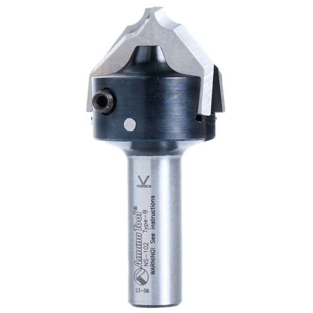 1-9/32" Dia x 15/16" CNC Insert Multi Profile Step 3 for MDF Cabinet Doors, 1/2" Shank