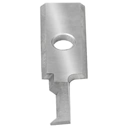 RCK-439 6.3mm - 7.3mm Solid Carbide Insert Double Chamfer Knife for In-Groove System