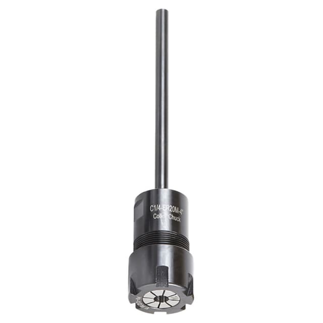 5-7/8" Length x 1-7/64" Dia x 1/4" Inner Dia CNC High Precision Tool Holder Extension, 1/4" Shank