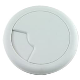 60mm Wire Gripping Grommet, White