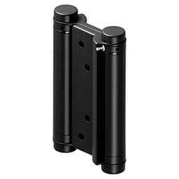 4-5/8" Double Action Saloon Hinge, Paint Black