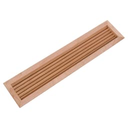 16-9/16" Rectangular Wood Air Vent Grille, Cherry