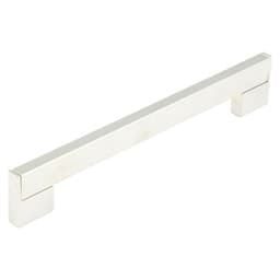 8-13/16" Tenor Contemporary Cabinet Pull, Satin Nickel