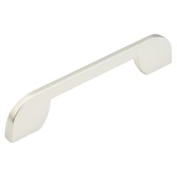 3-3/4" x 5-1/16" Profile Cabinet Pull, Satin Nickel