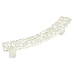 3-3/4" Mosaic Cabinet Pull, Satin Nickel