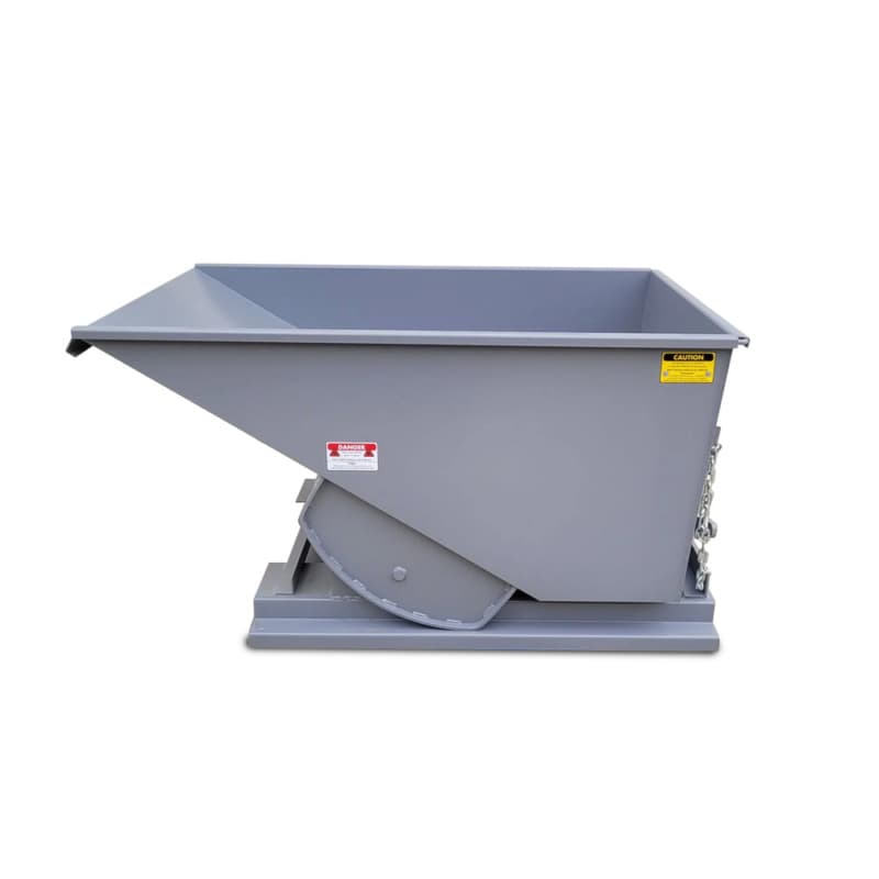 Iron Bull 1 Yard Self-Dumping Hopper, Bin Only, 2000lb Capacity, Model 100J02QS