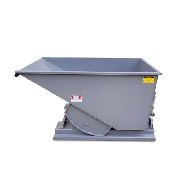 Iron Bull 1 Yard Self-Dumping Hopper, Bin Only, 2000lb Capacity, Model 100J02QS