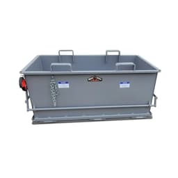Iron Bull 1 Yard Drop Bottom Hopper, Bin Only, 1000lb Capacity, Model 3868QA