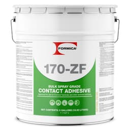 Non-Methylene Non-Flammable Chloride Bulk Spray Grade Contact Adhesive, Red, 5 Gallon
