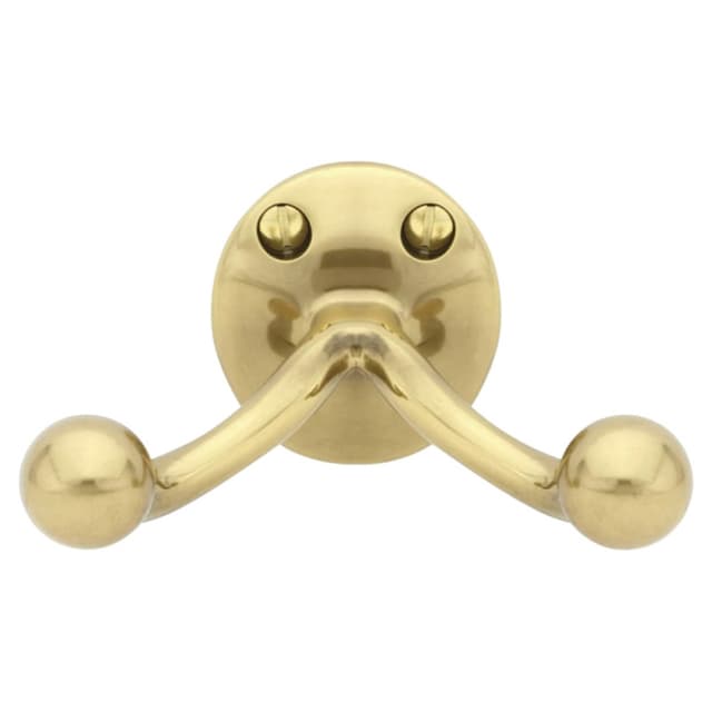 1-3/4" Traditional Double Hook, Satin Nickel