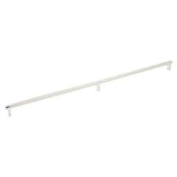 8" Select Rectangular Stem Knurled Cabinet Pull, Polished Nickel/Satin Copper