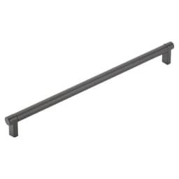 12" Select Rectangular Stem Smooth Cabinet Pull, Oil Rubbed Bronze/Flat Black