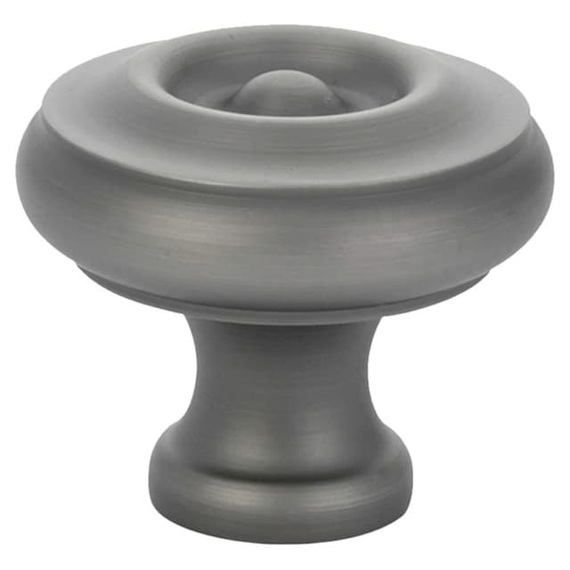 1" Waverly Cabinet Knob, Unlacquered Brass