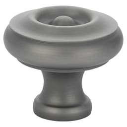 1-1/4" Waverly Cabinet Knob, Unlacquered Brass