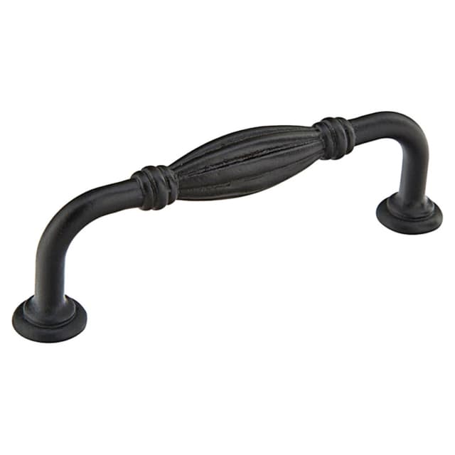 6" Tuscany Fluted Cabinet Pull, Medium Bronze